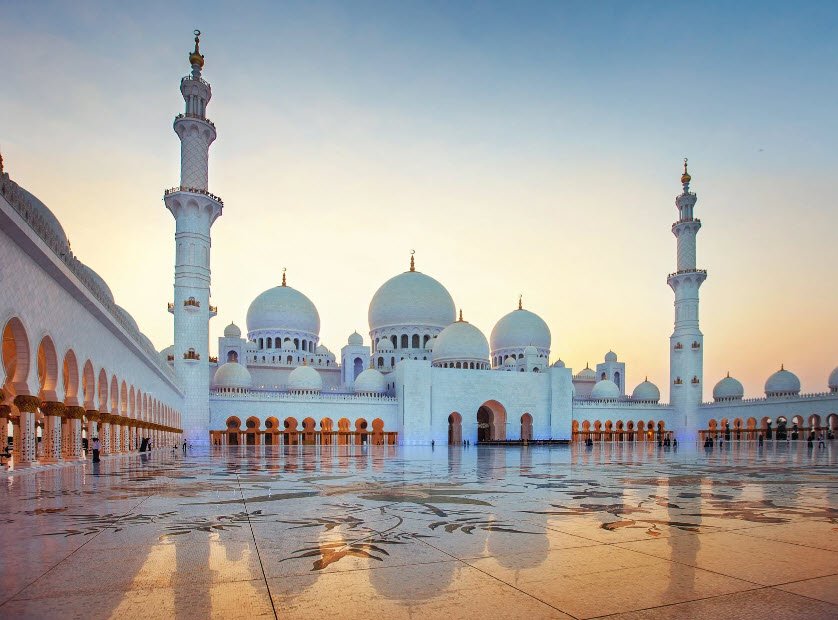 Sheikh Zayed Grand Mosque, Abu Dhabi, United Arab Emirates